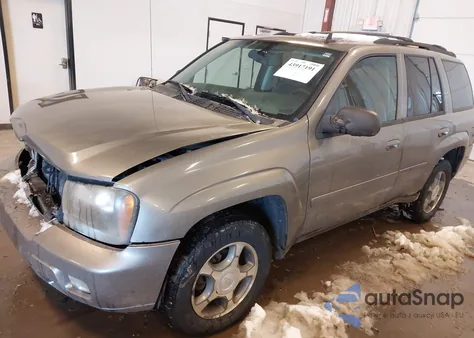 2008 Chevrolet Trailblazer Lt z USA, uszkodzony, nr VIN 1GNDS13S182220852